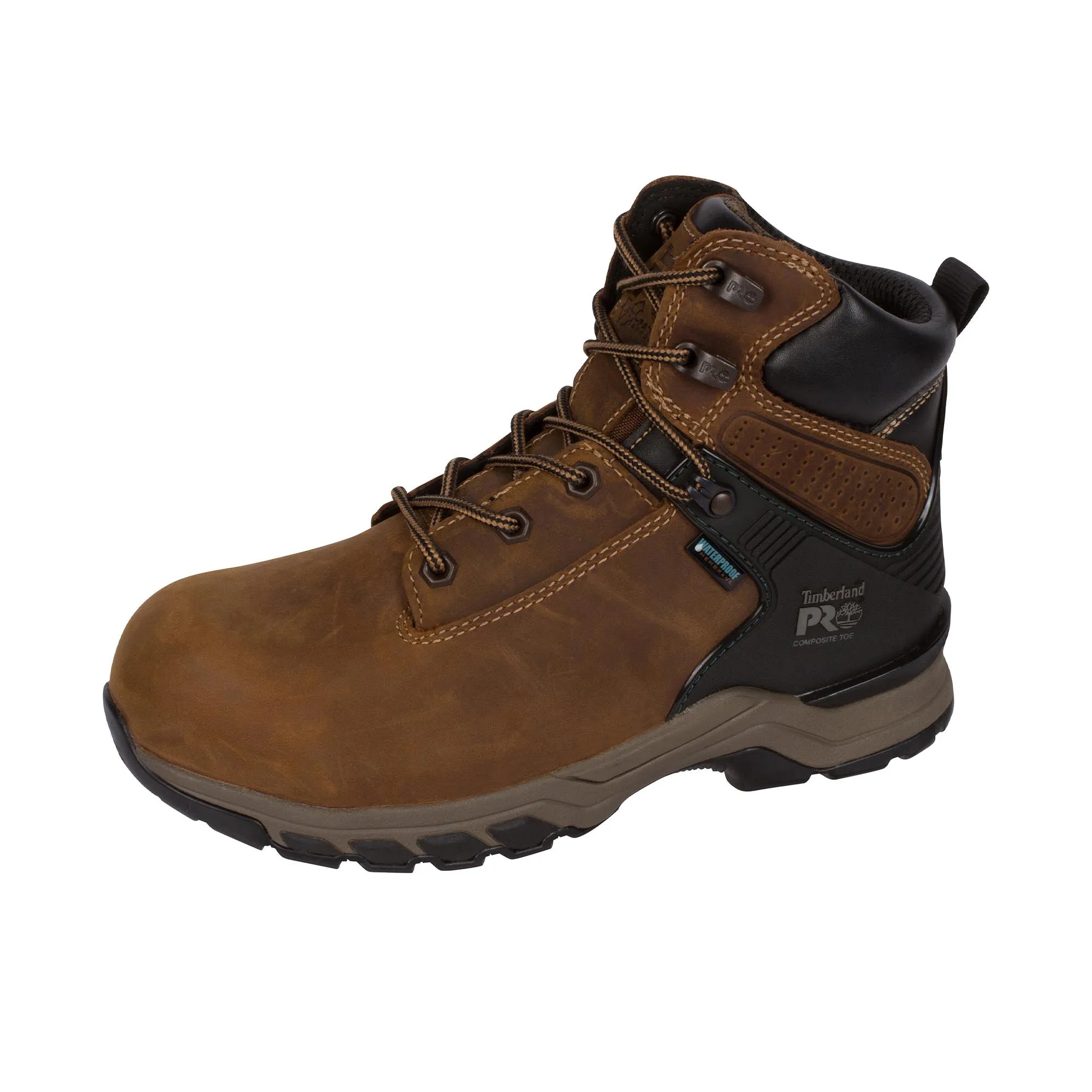 Timberland Pro Womens 6 Inch Hypercharge Composite Toe Brown