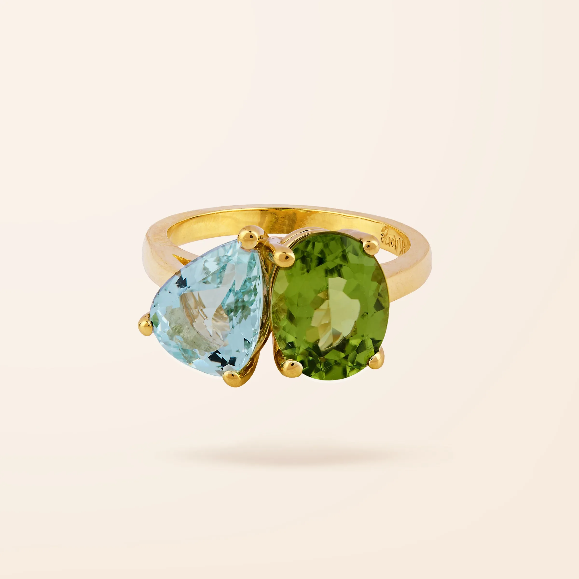 Toi Et Moi Customizable Gemstone Ring