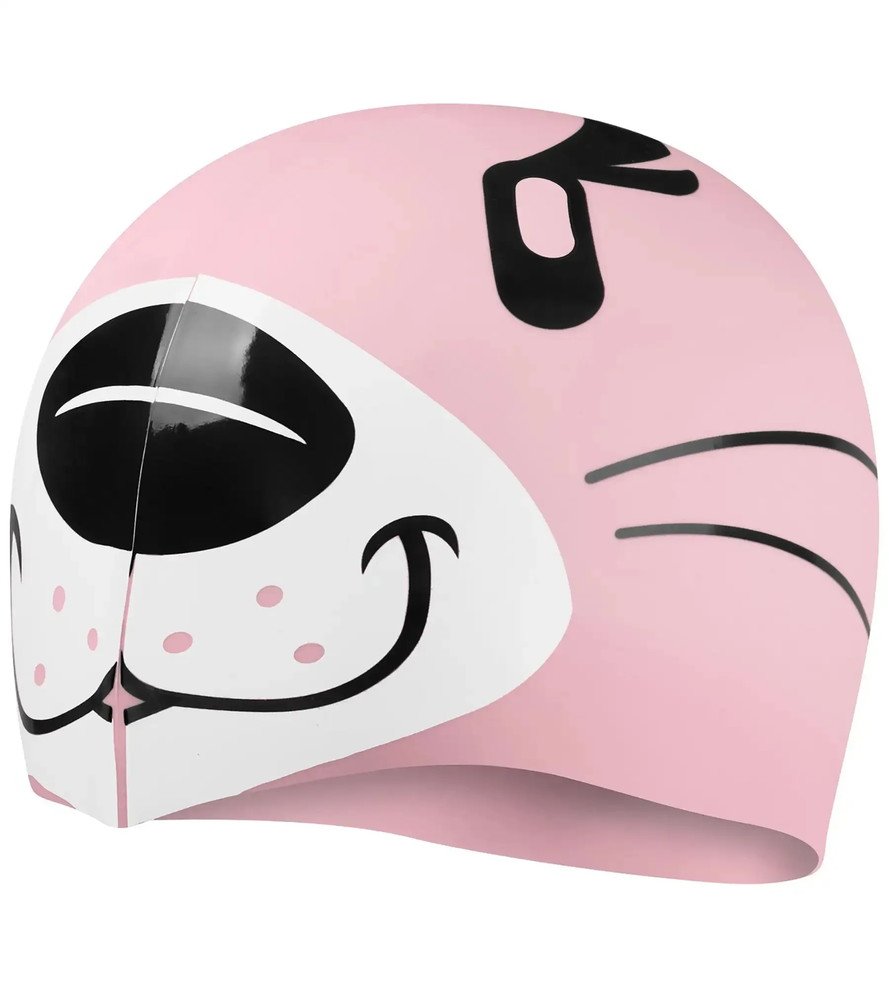 Tots Unisex Printed Character Caps - Pink & Black