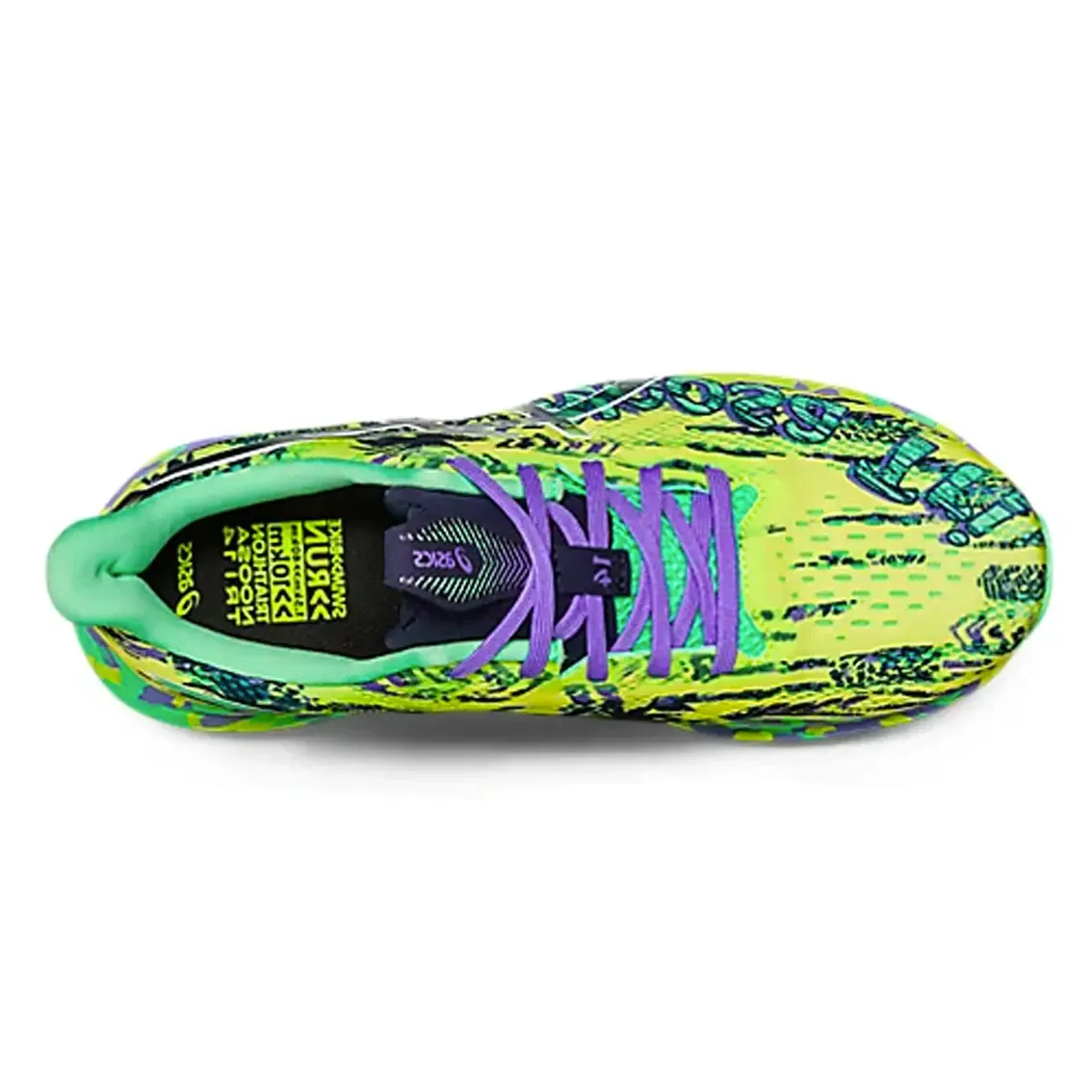 Womens ASICS Noosa Tri 14 - Safety Yellow / Midnight