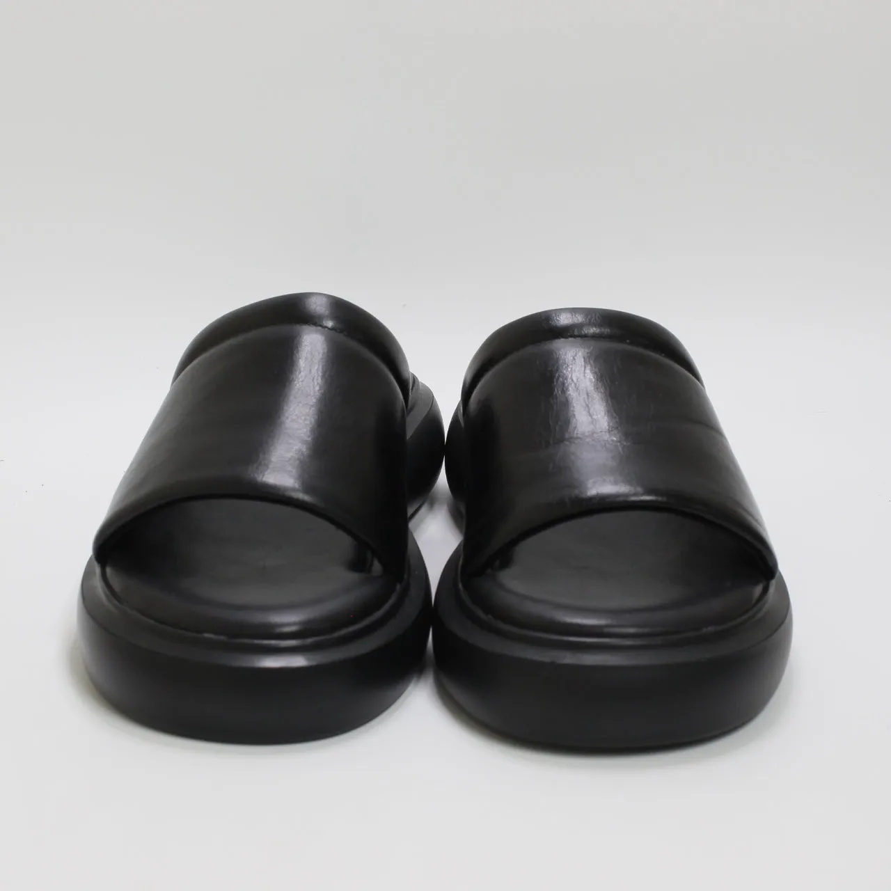 Womens Vagabond Shoemakers Blenda Slides Black Leather